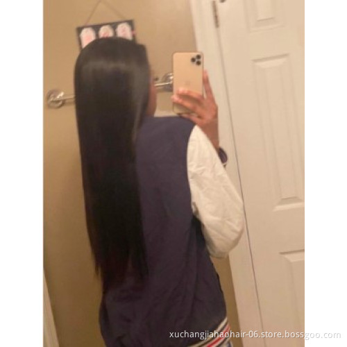 Raw natural wave raw 100% virgin human hair straight brazilian cuticle aligned hd lace frontal wigs